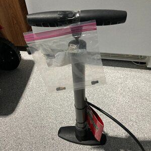 schwinn bike foot air inflator nwt